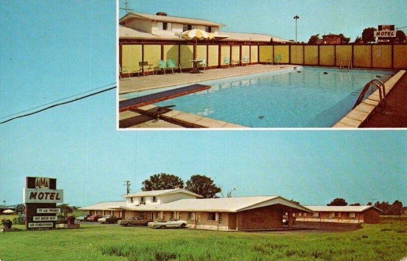 Alma Motel - Postcard (newer photo)